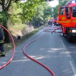Flächenbrand Glashütter Landstraße<br>Foto: FF-Langenhorn