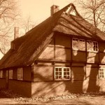 noch vor wenigen Wochen sah das historische Reetdachhaus so aus