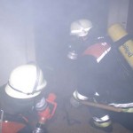 Vorgehen im Kriechgang in die Wohnung