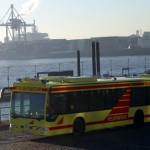 Der Großraum-Rettungswagen (G-RTW) am Hafen<br> © Foto: Timo Jann / Feuerwehr-Magazin