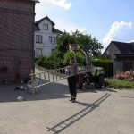 Verlängerte und stabilisierte Leitern gewährleisten sichere Arbeit  - Foto: Michael Hammerich - FF Lokstedt