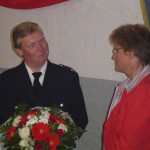 Annette Rieck: Eine engagierte Frau an der Seite eines engagierten Mannes. Blumen vom Bereichsführer.