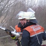 B-Rohr Einsatz.