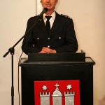 Hermann Jonas dankte in seiner Rede auch der Feuerkasse für die Spende der DVD-Player.