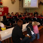 Livemusik in der Remise durch den Musikzug der FF Neuengamme.