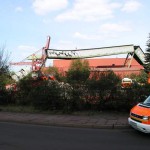 Eingeknicktes Bauteil.(c) Th. Habekost