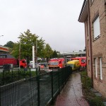 Einsatz Winsener Str.: 4 FFén mit je 2 LF, BERF Harburg, AB Hafen, B-Dienst Süd, U-Dienst. Alle Bilder FF Rönneburg.