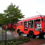 Einsatz Winsener Str.: 4 FFén mit je 2 LF, BERF Harburg, AB Hafen, B-Dienst Süd, U-Dienst. Alle Bilder FF Rönneburg.