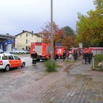 Einsatz Winsener Str.: 4 FFén mit je 2 LF, BERF Harburg, AB Hafen, B-Dienst Süd, U-Dienst. Alle Bilder FF Rönneburg.