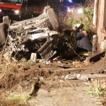 Der Fahrer des Wagens ergriff zunächst die Flucht. Eine umfassende Suche nach ihm blieb erfolglos, er stellte sich erst am nächsten Morgen. ©C. Leimig