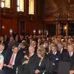 Der Große Festsaal im Rathaus war sehr gut gefüllt
