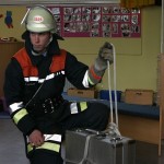 Ein fertig eingebundener Sanikoffer