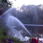 Die Pumpen laufen...