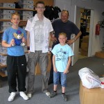 Einkleidung im Lion Shop vor einigen Wochen