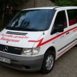 Der neue Jugendfeuerwehrbus der JF Blankenese