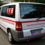 Der neue Jugendfeuerwehrbus der JF Blankenese