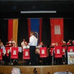 Der Musikzug der FF Bramfeld sorgte auch in diesem Jahr durch seine schwungvolle Musik für gute Laune im Saal