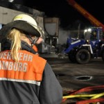 THW und Feuerwehr an der Einsatzstelle