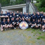 Die Mannschaft der FF Osdorf - Sieger 2011 des Fit-for-fire-Laufs der Hamburger Freiwilligen Feuerwehren (c) AG MuK