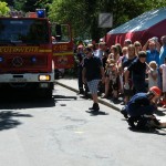 Übung der Jugendfeuerwehr: Reanimation auf der Straße (c) FFO