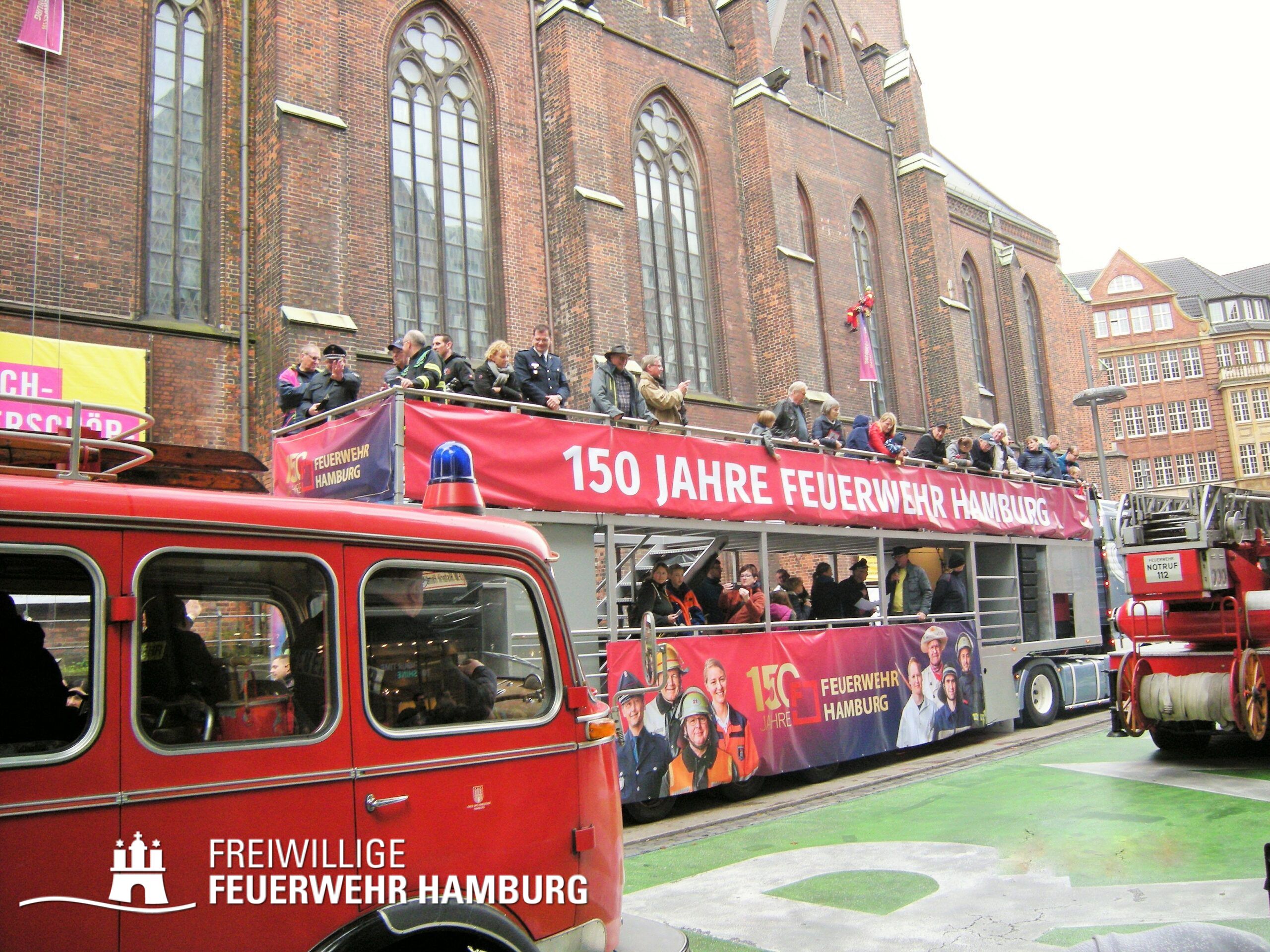 150 Jahre Feuerwehr Hamburg