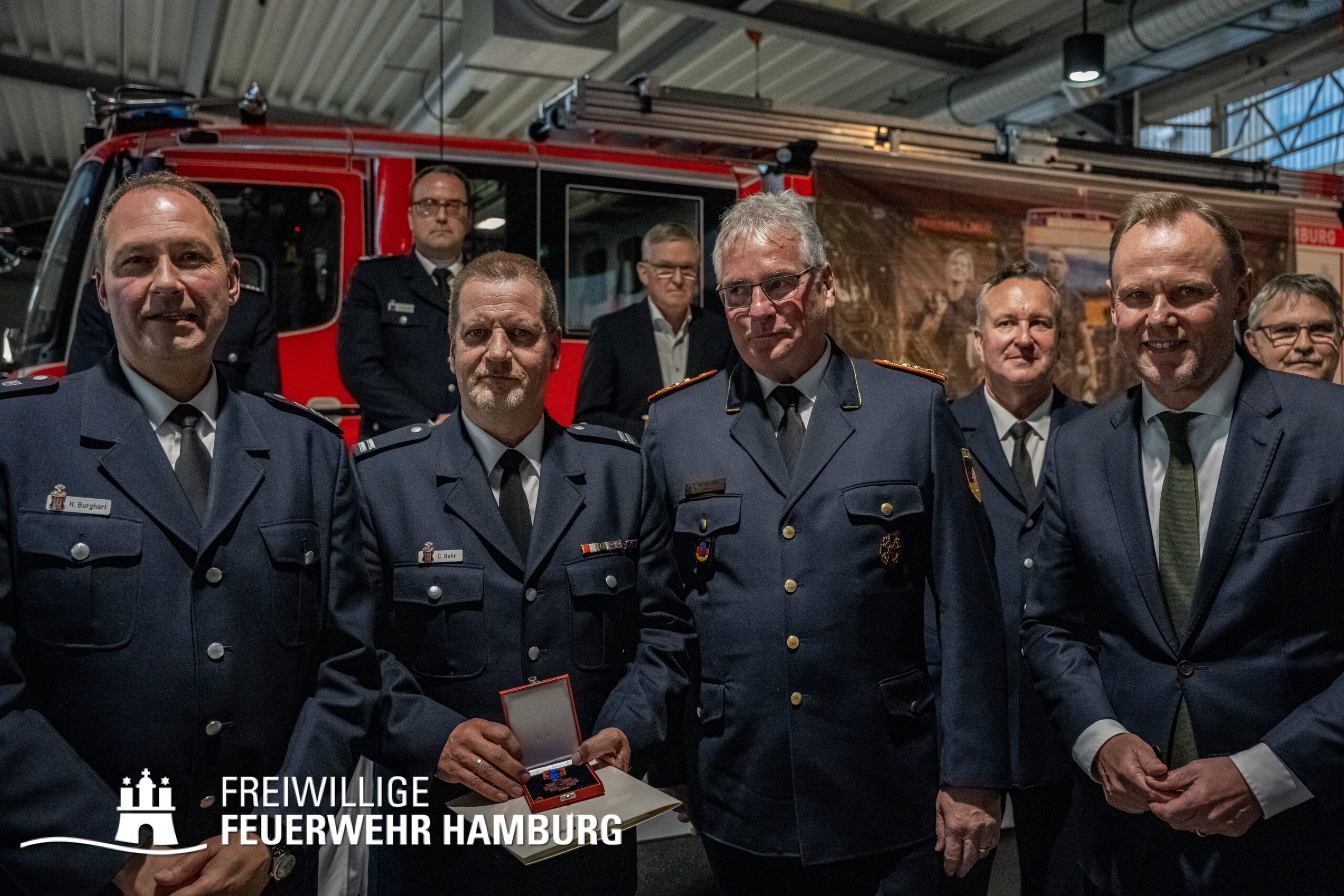 Joshua Rohlfing Jahreshauptversammlung der Freiwilligen Feuerwehr Hamburg 2025 ...